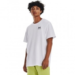 UnderArmourHeavyweightT-ShirtLogoWitZwart