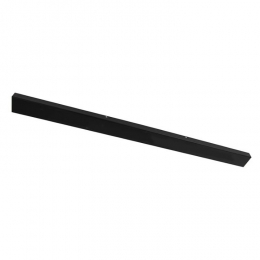 FreelightPlafondplaatL150cmxB8cm-zondergaten-zwart