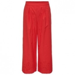 BroekOnlyRoxanneLongTrousers-HighRiskRed