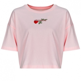 T-shirtKorteMouwConverseTLMNVDAYCROPOSTEE