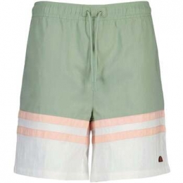 ZwembroekEllesseMetuliSwimShortsGreenOffWhite