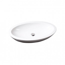 WaskomSaphoSistemaOvaal75x42x16cmKeramiekWit