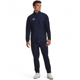 UnderArmourChallengerTrainingspakFull-ZipDonkerblauwWit