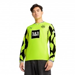 PUMABorussiaDortmundAnniversaryShirt2024-2025LangeMouwenGeelZwart