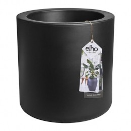 ElhoPureCilinderWheels40-Zwart-L40xBxH40cm-BalkonBinnenenBuiten-100gerecycled