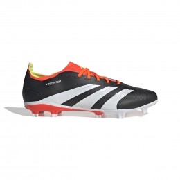 adidasPredatorLeagueGrasVoetbalschoenenFGZwartWitFelrood