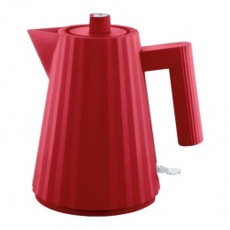 AlessiPlissWaterkoker1L-Rood