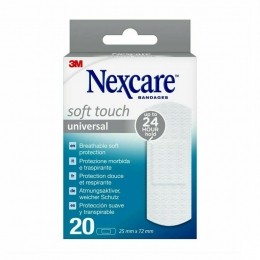 Nexcare3mSoftTouchUniversal25mmx72mmStrips20