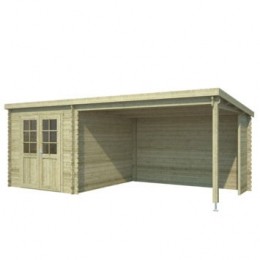 BlokhutmetoverkappingSunniva570x275OlijfgroenGeimpregneerd-Outdoorlife