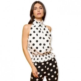 BlouseMinuetoTopWeho-PolkaDots