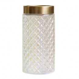 QUVIOVaasmetgoudpatroon-22cm-Goud