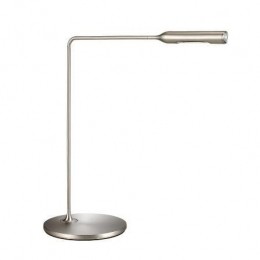 LuminaFloDeskbureaulampLED2700Kgeborsteldnikkel
