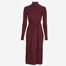 LangeJurkLaurenRalphLaurenVAUREEN-LONGSLEEVE-DAYDRESS