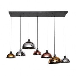 AnLiStyleHanglamp43diskglasstricolore