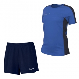 NikeDri-FITAcademy23TrainingssetDamesBlauwDonkerblauwWit