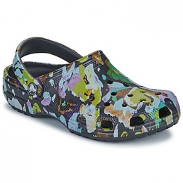 KlompenCrocsClassicPaintedFloralClog