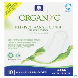 OrganycMaandverbandSuperKatoenBio10