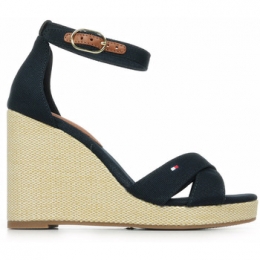 PumpsTommyHilfigerFlagHighWedgeEspadCrisscross