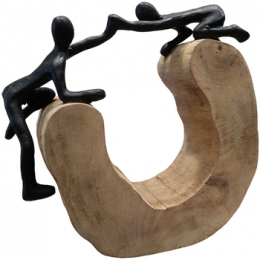 BeeldjesSignesGrimaltZwarteFigurenOpKofferbak