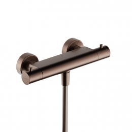 HotbathACEthermostatischedouchekraankopergeborsteldPVD