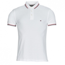 PoloShirtKorteMouwTommyHilfigerTIPPEDSLIMFITPOLO
