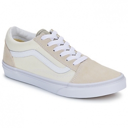 LageSneakersVansJNOldSkoolNATURALBLOCKMULTITRUEWHITE