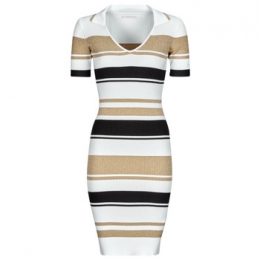 KorteJurkGuessEVIESTRIPEDPOLODRESS