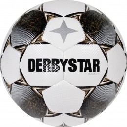 DerbystarClassicTTIIVoetbal4x3VlakkenMaat5WitGoudZwart