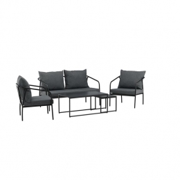 RebellenclubFlowHoekloungeset-Zwart
