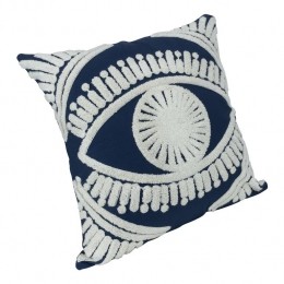 QUVIOKussenhoesmetoog45x45cm-Blauw