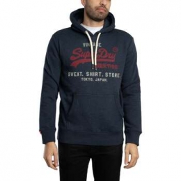 SweaterSuperdryVintageLogoHeritageRelaxedPulloverHoodie