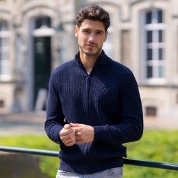 HerenVestVaalsDonkerblauw