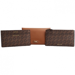 PortemonneeMICHAELMichaelKors34H3G8ED7-BROWN-LUGGAGE