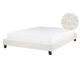 Beliani-ROANNE-Tweepersoonsbed-Crme-140x200cm-Boucl