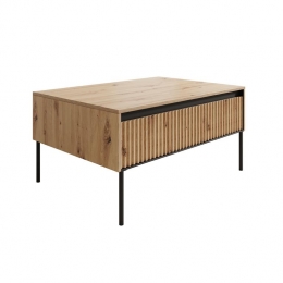 Meubella-SalontafelTimoteo-Eiken-100cm