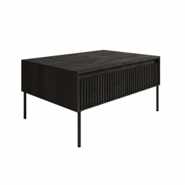 Meubella-SalontafelTimoteo-Matzwart-100cm