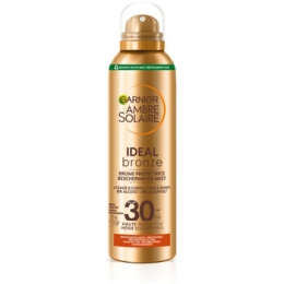 ZonverzorgingGarnierBeschermendeMistIdealBronzeAmbreSolaireSPF30