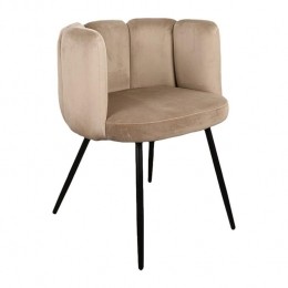 PoletoPoleJupiterEetkamerstoel-Velvet-Beige-Setvan2