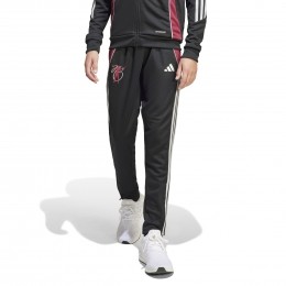 adidasJudeBellinghamTrainingsbroekKidsZwartWitDonkerroze