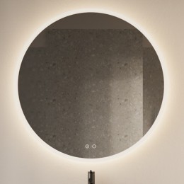 SpiegelGlissDesignCircumFrameworkRondLEDVerlichting60cmMetSpiegelverwarming