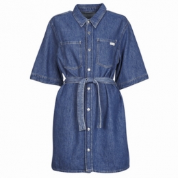 KorteJurkCalvinKleinJeansLINENBOXYBELTEDSHIRTDRESS