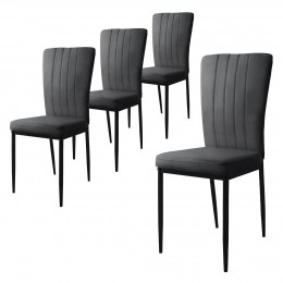 Setvan4eetkamerstoelenGarciavelvetML-Design