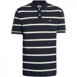 PoloShirtKorteMouwGantGestreeptpoloshirt