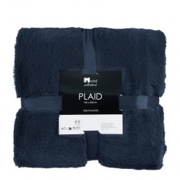 InTheMoodCollectionBronteFleeceDeken-L200xB150cm-Blauw