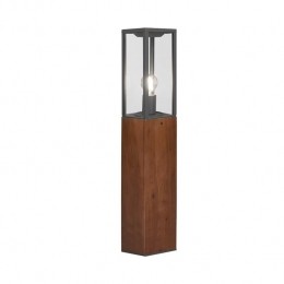TrioLeuchtenGaronnePaal1XE27Hout