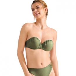 BikiniLiscaBandeauzwembroekjemetvoorgevormdebalconetteIMPERIA