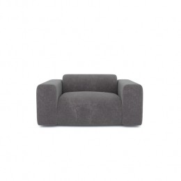 Fluwelenfauteuilmetgrijspatroon
