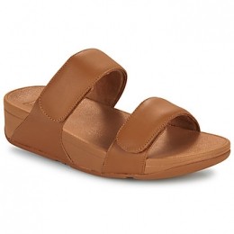 SandalenFitFlopLuluAdjustableLeatherSlides