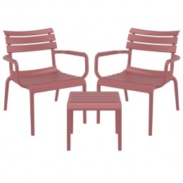 GardenImpressionsParisloungeset3-delig-marsala