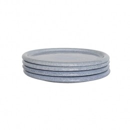 byfonQBoldOntbijtbordenBlauw4st-22cm